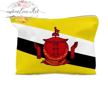 

Brunei cosmetic bag personalized makeup bag small cosmetic bag toiletry bag zipper pouch bridesmaid gift