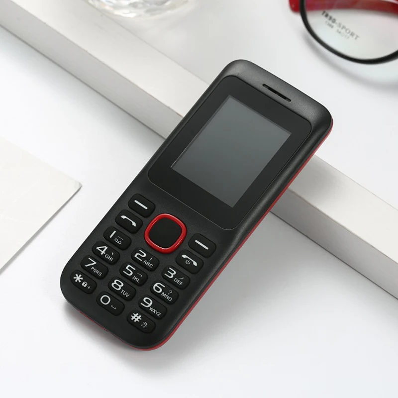 Low Price Mobile Phone Two Sim Very Light Slim - Цвет: Black