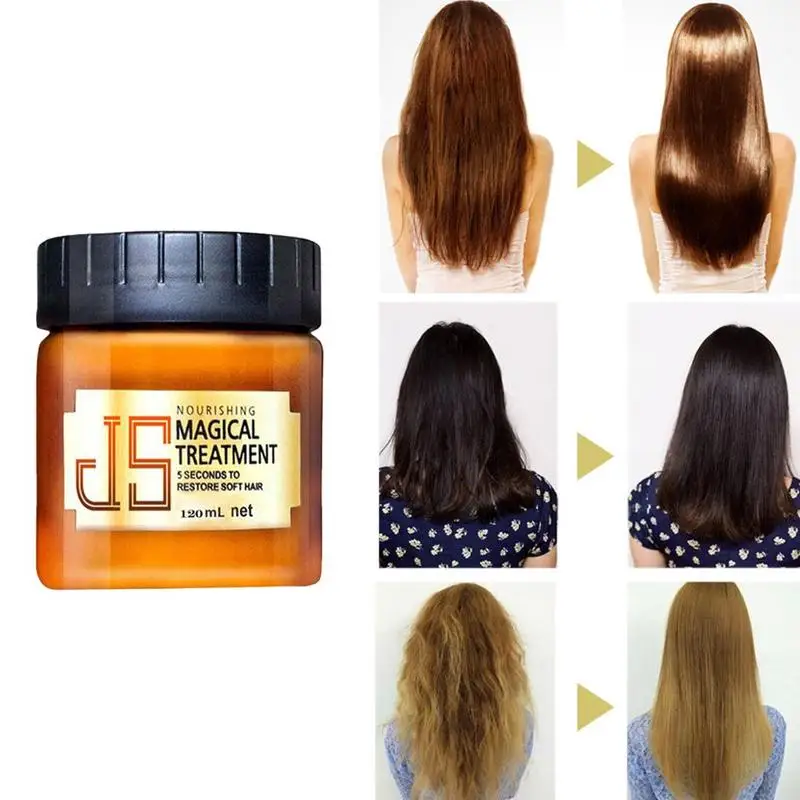 Magical Keratin Repair Hair Mask Treatment For Damaged Hair Care Ointment 5 Seconds Moisturizing Hair Conditioner Dry Frizz