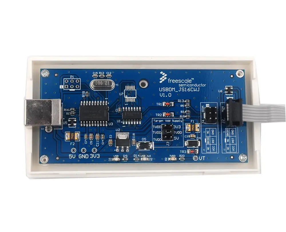 RCmall USBDM OSBDM for Freescale 다운로드 디버거 에뮬레이터 USBDM_JS16CWJ 48MHz USB2.0 V4.12 (케이블 포함)