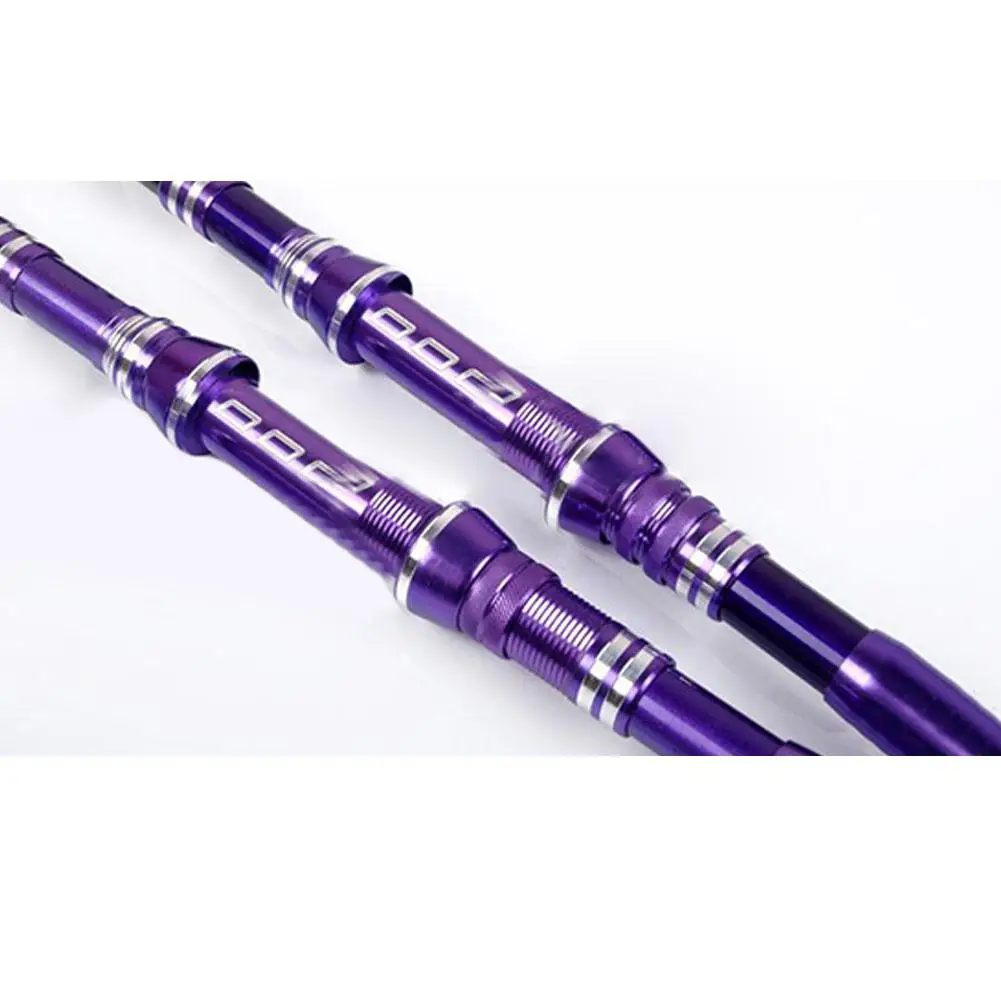 HiMISS Fishing Rod Super Short Type Hard Metal Fishing Rod 1.8-3.6m Carbon Retractable Lure Fishing Rod Strong Metal handle