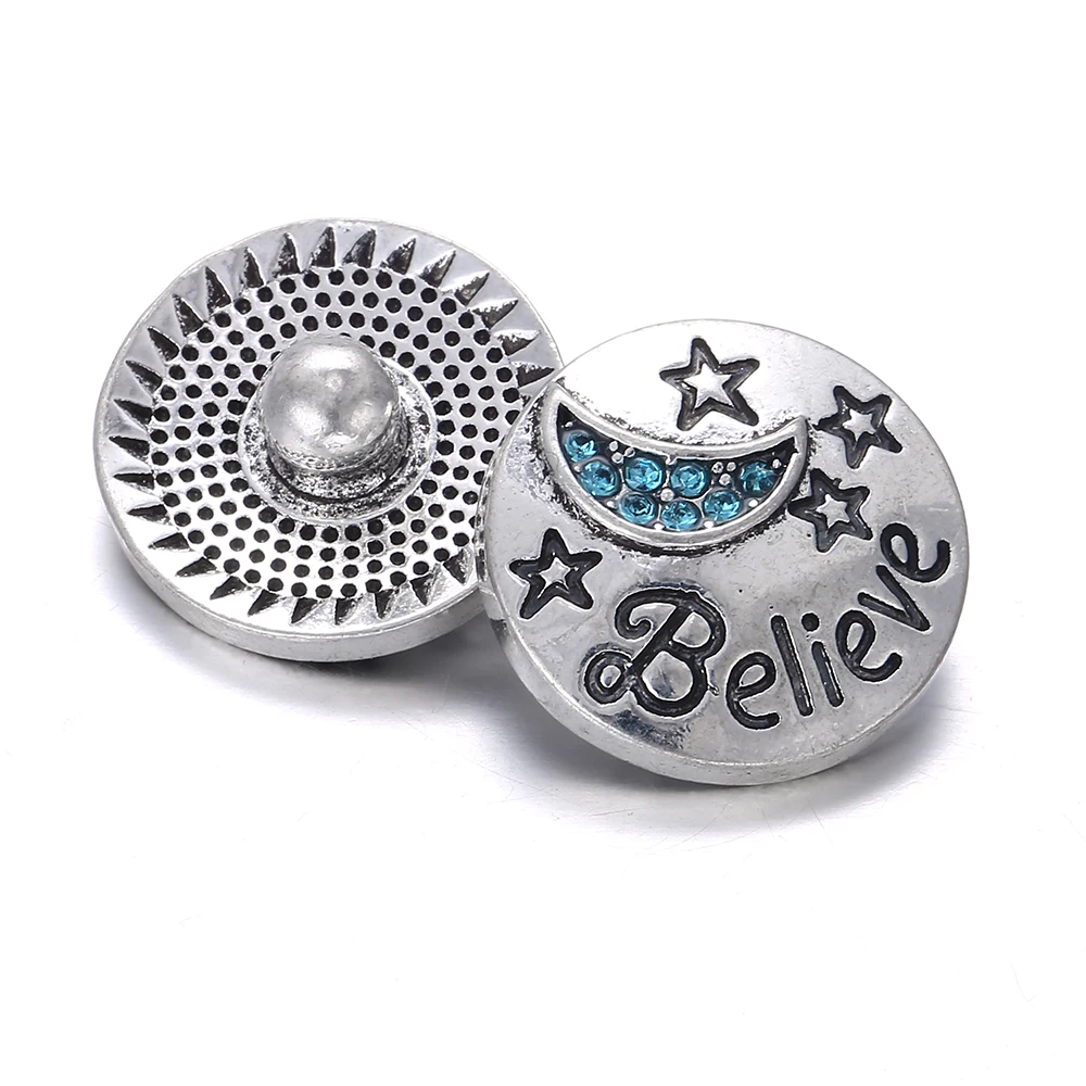 8 6pcs/lot New Family Snap Jewelry Mother Daughter Friends Forever Love Heart 18MM Snap Buttons for Snap Bracelet for 18 Mm Snaps - Окраска металла: 8