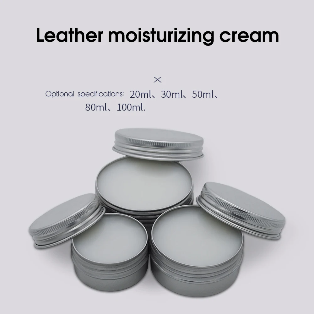 

Leather Craft Repair Pure Mink Oil Cream Gel Car Seat Maintenance Shoe Satchel Care Cleaner Polishing Recolor Repair agent