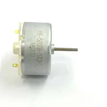 32mm Micro RK-500TB-17280 DC motor 3V~9V 6V 7.4V High Torque Electric Motor 14mm Long Shaft