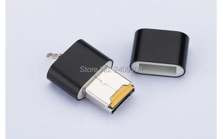200 шт/партия портативный мини USB 2 0 Micro SD TF T Flash адаптер флэш накопитель память