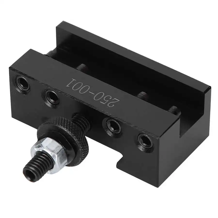 Quick Changing Tool Post High Carbon Steel CNC Turning Lathe Tool Holder Boring Milling Cutter Bracket 250-001/250-002 lathe tool holder,tool holder