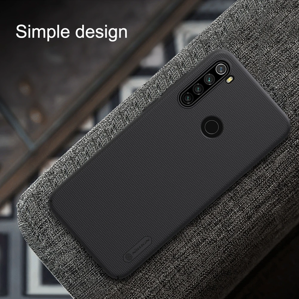 Для Xiaomi Redmi Note 8T чехол для телефона Nillkin супер матовый жесткий защитный чехол для Redmi Note 8T чехол Capa