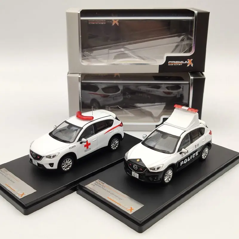 

Premium X 1/43 For MAZDA CX5 2013 Japanese Police/AMBULANCE Diecast Models Car Limited Edition Collection Toys Car