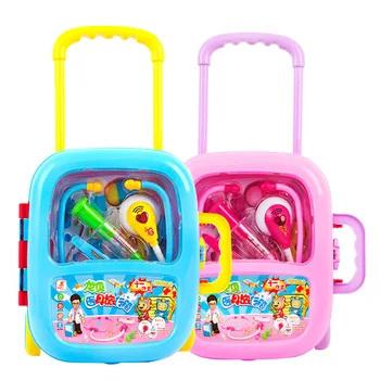 

Children Doctor Toy Set Baby Medicine Box 3-6 Years Old Little Girl Play Injection Simulation Tools Pretend Play Toys for Girls