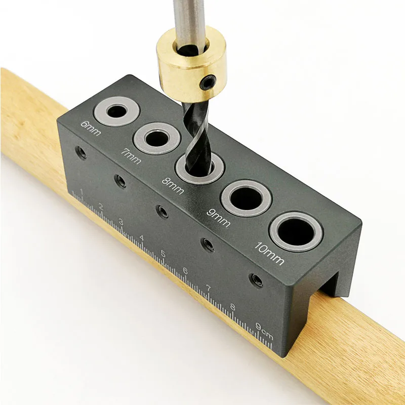 

1set round tube puncher locator 90degree right angle round raft positioning auxiliary woodworking Drilling hole carpenter tools