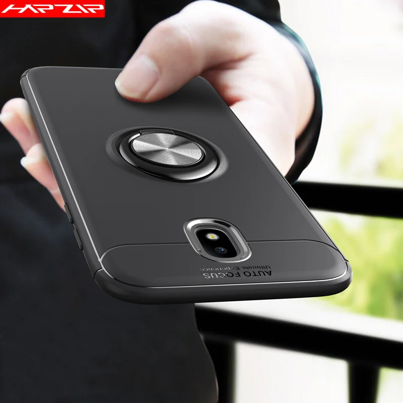 Metal Finger Ring Holder Cover For Samsung Galaxy S20 Ultra S8 S9 S10 J4 J6 Plus A7 2018 J7 J5 J3 2017 A51 A01 A30S A50 A30 Case | Мобильные