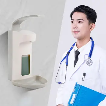 

500ml/1000ml Wall Mount Manual Hand Sanitizer Liquid Soap Dispenser Pump Bottle Portable Soap Dispensers Home Bathroom Products