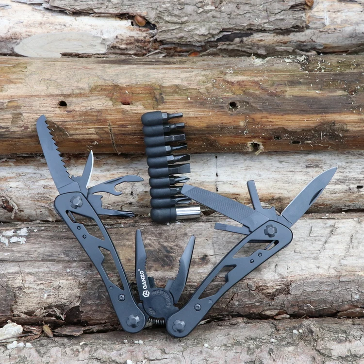 G104all-metal portable cutter multi-purpose combination pliers outdoor survival folding manual tool | Спорт и развлечения