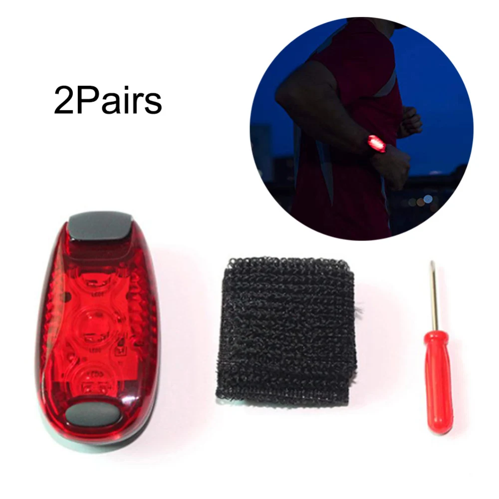 2 шт. светодиодный велосипедный светильник для ночного бега|Велосипедная фара| |