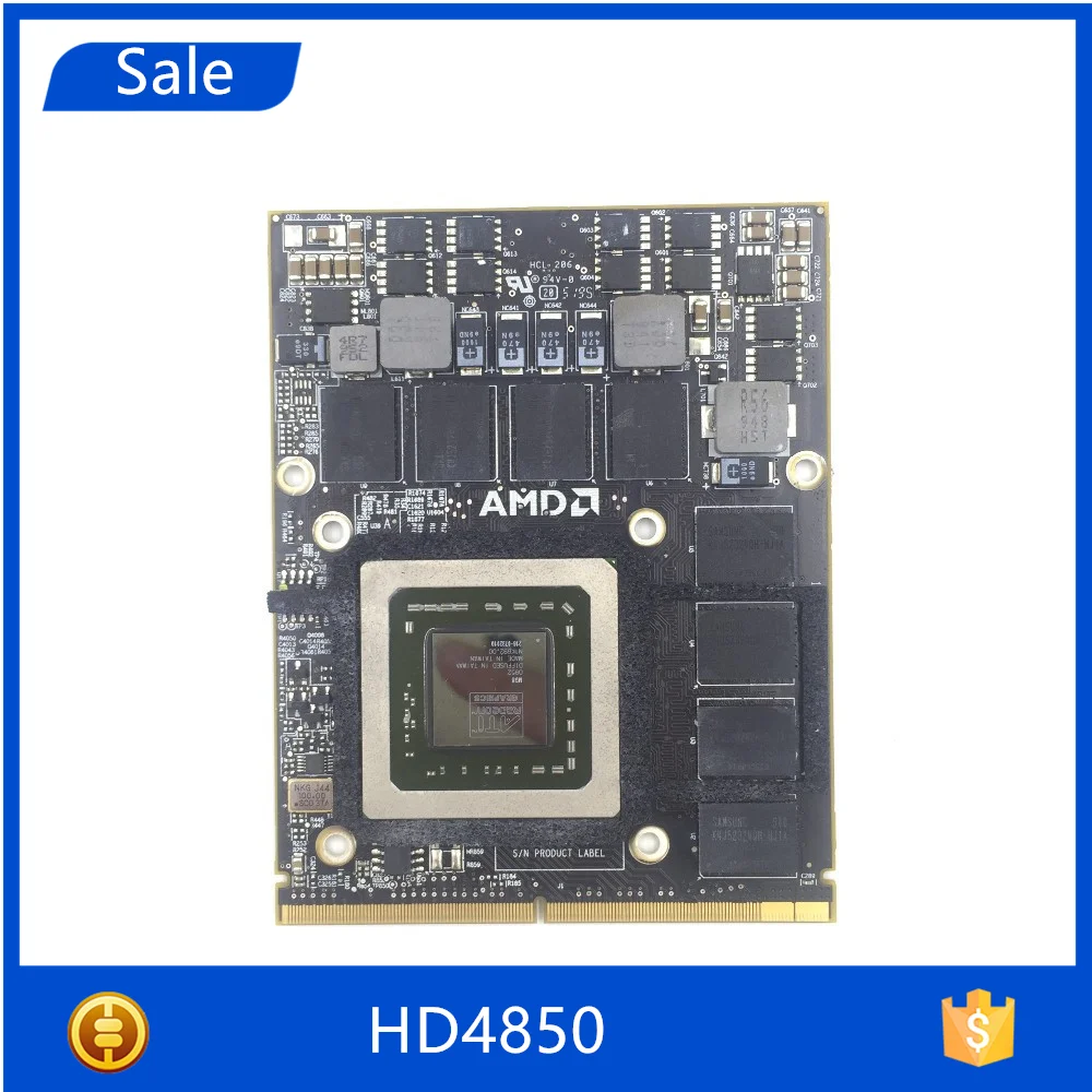 Распродажа vga карта Для iMac 27 &quotA1312 512M 512MB HD 4850 HD4850 видеокарта 109-B91157-00 216-0732025 2009 MB953LL/A