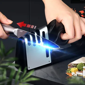 

Portable Knife Sharpener Professional Diamond Whetstone Electric Sharpener Diamond Pedra Amolar Faca Sharpening System JJ60MD