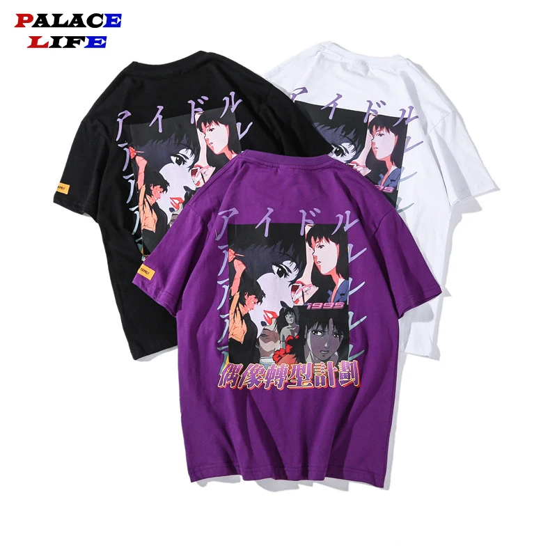 

Palace life Fashion Brand Hip Hop Men T-Shirts 2019 Letter Printing Summer Men's T Shirt Casual Streetwear Men Tee Shirts Top