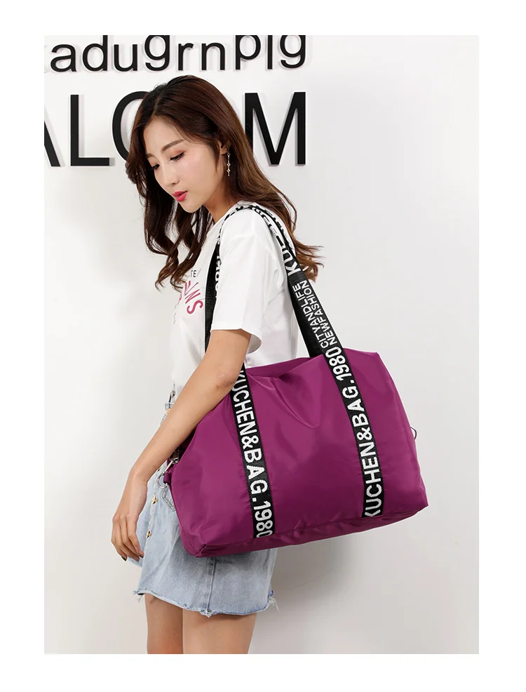 WOBAG, Женская многофункциональная сумка для багажа, дорожная сумка, большая вместительность, Oxofrd Tote, переносная сумка для багажа, повседневная сумка