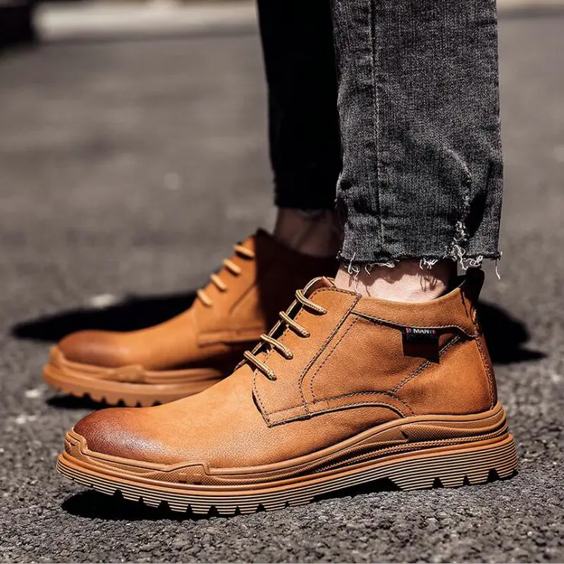 shoes British tooling casual shoes Men 
