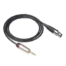 ^^Best Offers Cable Full Copper Core with Aluminum Foil Shield Wire Mini XLR 3Pin Female to 3.5mm TRS Microphone Cable Stereo AUX Audio ^^Best Offers Cable Full Copper Core with Aluminum Foil Shield Wire Mini XLR 3Pin Female to 3.5mm TRS Microphone Cable Stereo AUX Audio