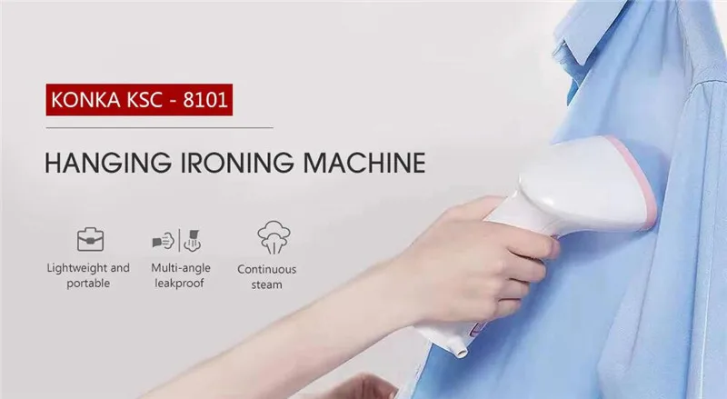 KONKA мини портативный отпариватель для одежды бытовой электрический утюг путешествия ручной гладильная машина ferro de passar roupa