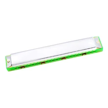 

Harmonica C Key 24-hole Accented C Mouth Organ Harmonica, Chromatic Harmonica Key of C for Professionals and Students