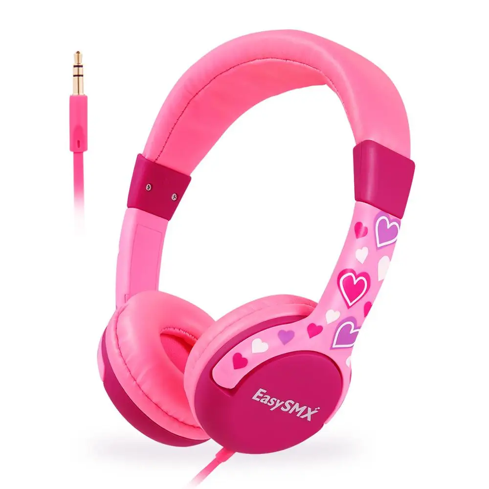 Детские наушники с микрофоном 80-85dB Chirldren's гарнитуры для MP3/4 PC наушники для смартфонов Дети День рождения рождественские подарки - Цвет: 84-0007