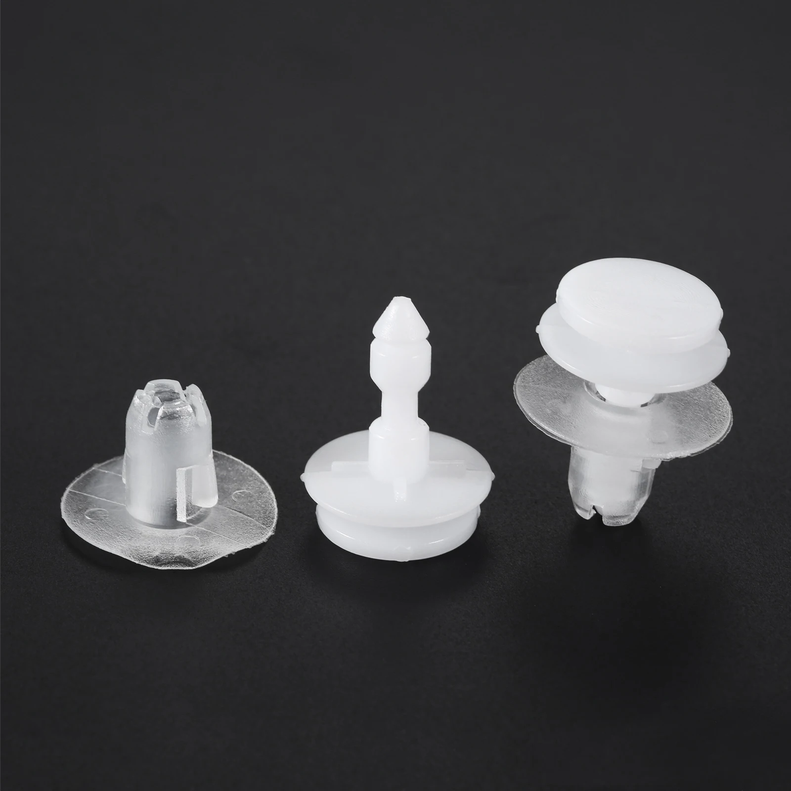 10Pcs Nylon Door Panel Push Type Retainer Clips 6505539-AA for