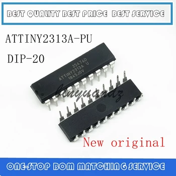 

5PCS-100PCS ATTINY2313A-PU ATTINY2313 DIP20 MCU 8-bit AVR RISC 2KB Flash 2.5V/3.3V/5V 20-Pin DIP new original