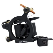 Новая чугунная машина для татуировки с двумя спиральными катушками, 10 катушек, ручная Татуировка, машинка для подводки, шейдера, TM-7506