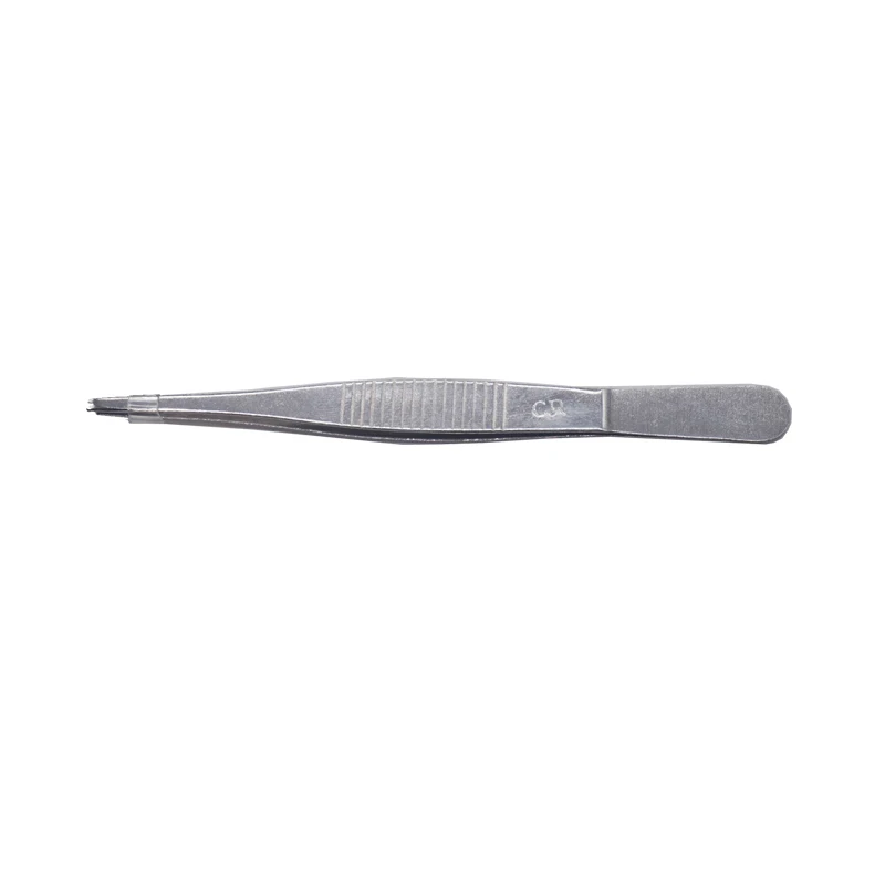 Tissue Holding Forceps 18 cm Surgical Home Tissue Tweezers 180mm Heat Resistant Medical Dressing Forceps Width 11mm Hook 1*2