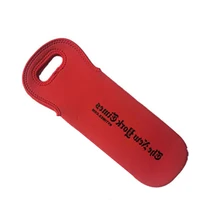 Неопреновая моющаяся двойная сетка домашняя эластичная износостойкая переноска пылезащитный колпачок на винную бутылку охладитель Статический Бесплатно