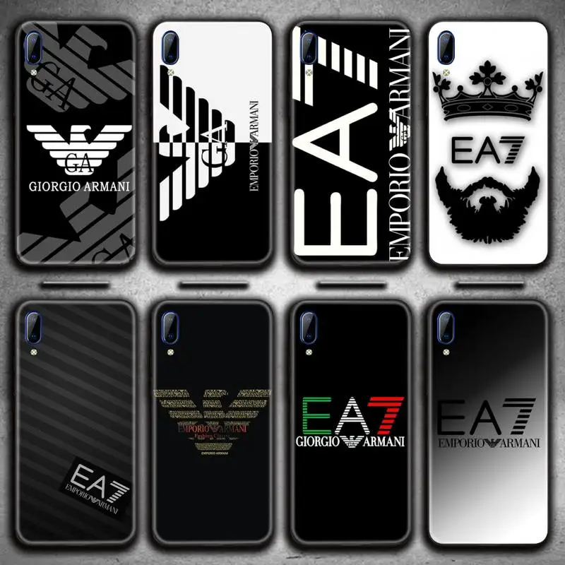 

Italian luxury brand EA7 Phone Case For Vivo Y91c Y17 Y51 Y67 Y55 Y7s Y81S Y19 V17 vivos5
