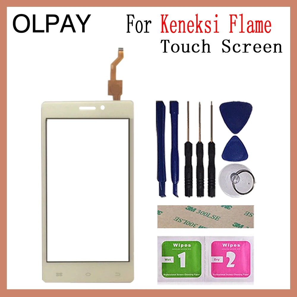 OLPAY 4,5 '' сенсорный экран для мобильного телефона Keneksi пламя дигитайзер сенсор HD панель Замена сенсорный экран стекло