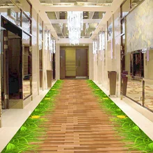 Пасторальный 3D Деревянный коврик для коридора, фланелевый Противоскользящий коврик для спальни, кухни, Современный домашний декор, ковер для гостиной