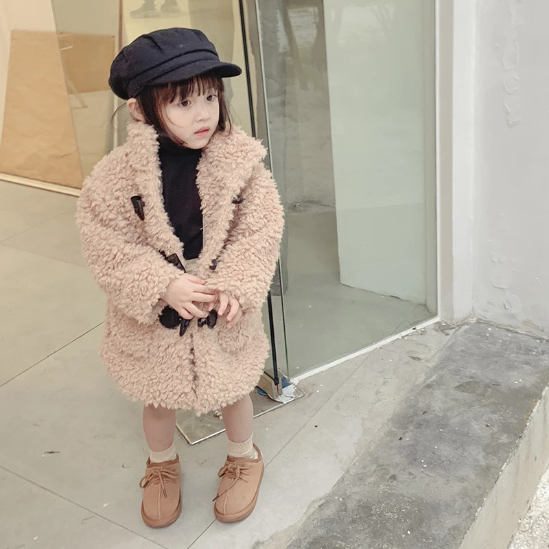 Toddler Baby Winter Long Sleeve Warm Fleece Hooded Zipper Outerwear Coats Children's Down Jacket Warm Clothes Hot Selling