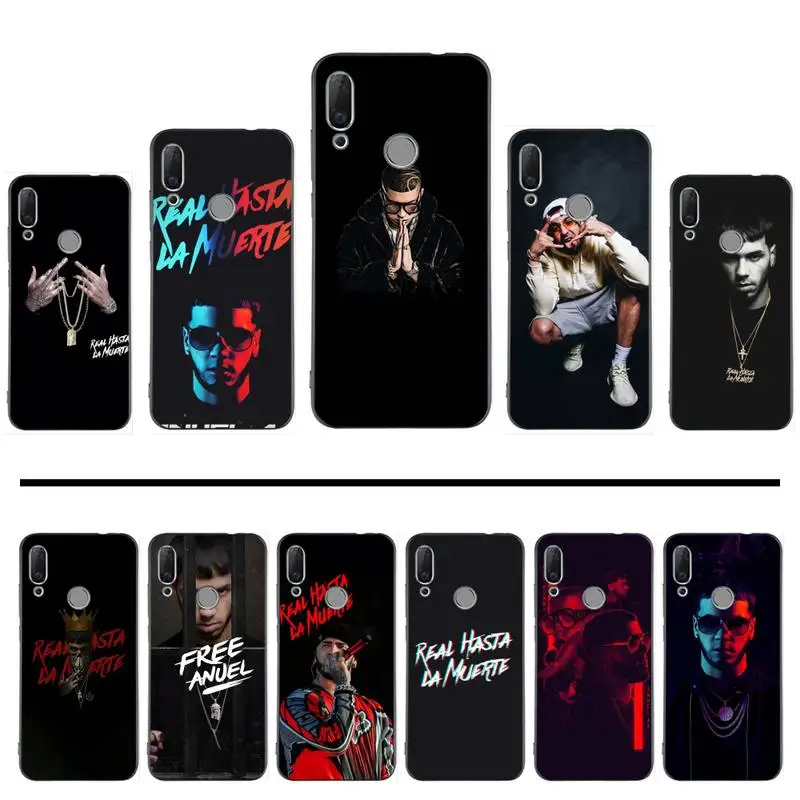 

Anuel AA Phone Case For Huawei NOVA 2 2i 2s 3i 4 4e 5 plus P10 lite 20 P20 pro honor10