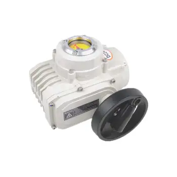 

Automatic valve control electric actuator with handle