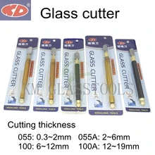 KD стеклянный нож, резки стекла толщиной 0,3~ 2 мм/2~ 6 мм/6~ 12 мм/12~ 19 мм