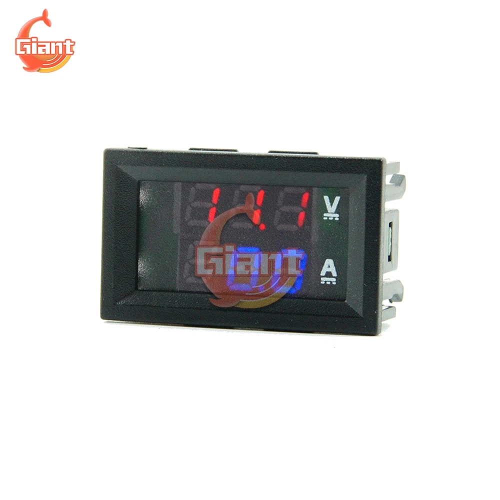 DC0-100V/7-110V 50A Digital Voltmeter Ammeter LED Display DC Amp Volt Meter Voltage Current Tester Volt Detector with FL-2 Shunt noise measuring device