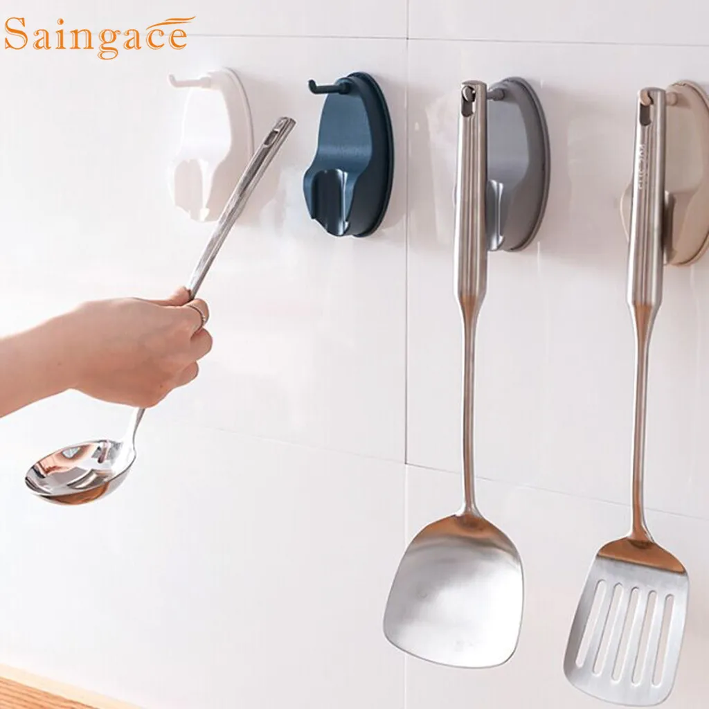 Saingace, крючок для хранения, креативное хранение кухонной утвари, крючки, бесшовные, для ванной комнаты, для хранения одежды, стеллажи, Декор для дома и офиса, Прямая поставка, новинка