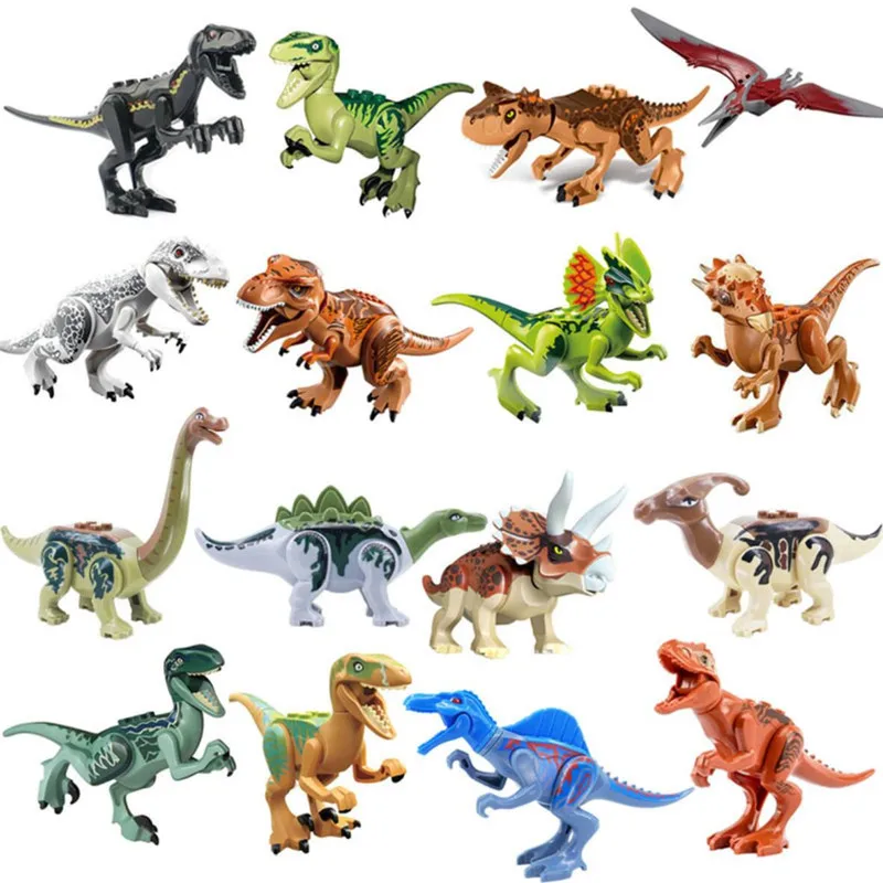 С динозавром Мир Юрского периода игрушка фигурка IndoRaptor Pterosauria Triceratop Indomirus T Rex World