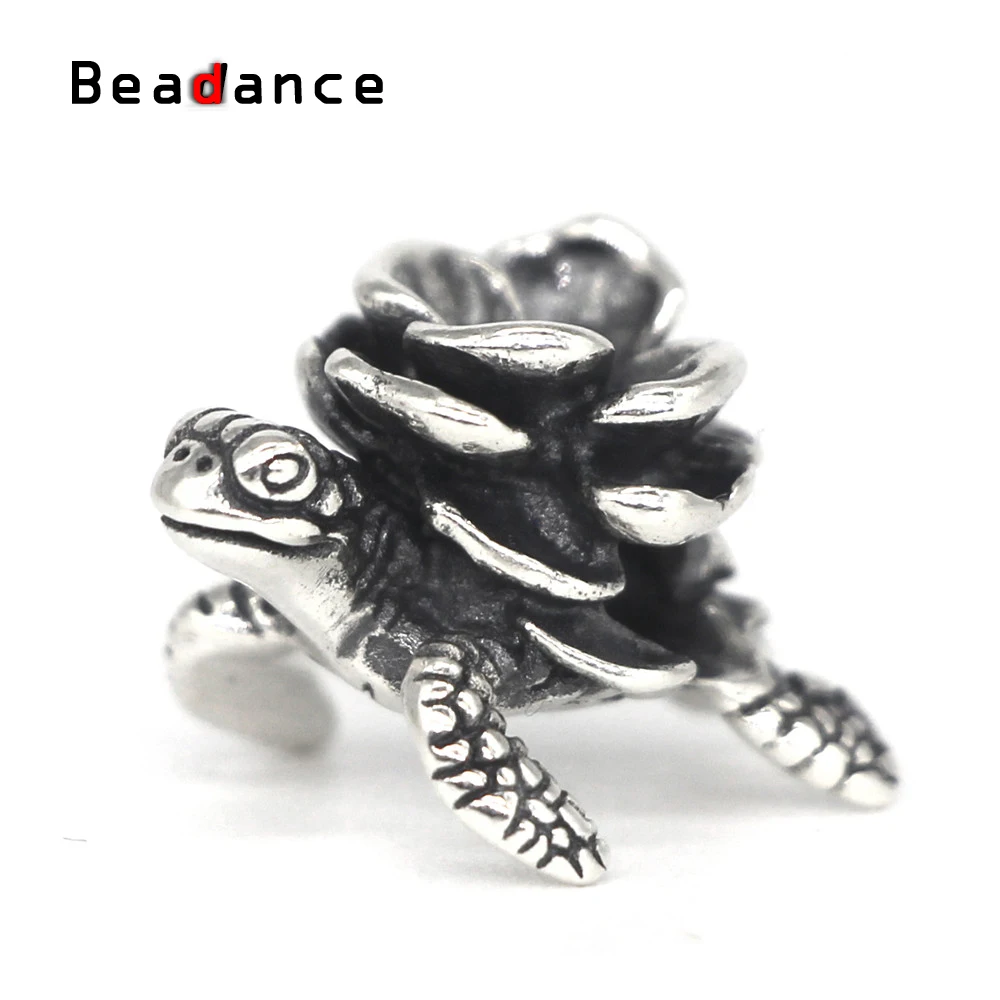 Beadance ювелирных изделий 925 пробы Серьги Подвески с цветочным украшением из