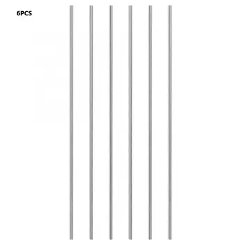 

geleiderail 6Pcs 8mm High Strength Metal Liner Rail Shaft Rod For Large Automatic Transmission 500mm linear rails and bearings