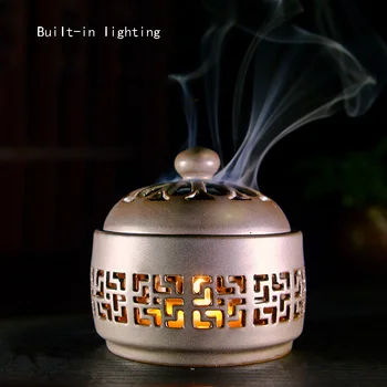 

Night light incense burner incense line creative line fragrance room bedroom ceramic incense burner room to help sleep c
