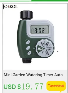 Automatic Irrigation Water Timer Lcd Screen Sprinkler Controller Outdoor Garden Watering Timer Device Controller Tool