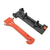 2PCS Car emergency Safety Hammer Life Saving Escape Emergency Hammer Seat Belt Cutter Window Glass Breaker Car Rescue Red Hammer 2