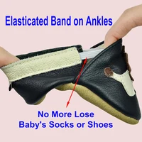 Baby Shoes genuine cow leather soft sole bebe newborn booties babies Boys Girls Infant toddler Moccasins Slippers First Walkers 4