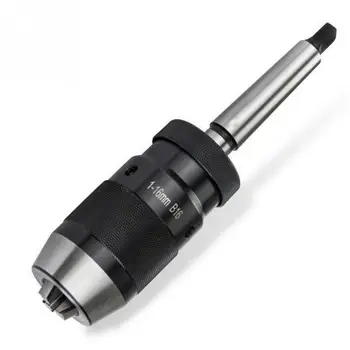 

Self Tighten Durable Lathe Tool MT2-B10 B12 B18 B22 Arbor Accessories Keyless Machine Accurate Drill Chuck Steel Live Center