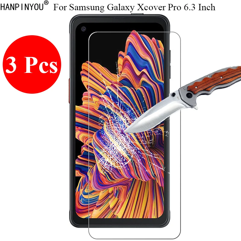 Новое закаленное стекло 3 шт./лот 9H 2.5D Защита экрана для Samsung Galaxy Xcover Pro G715F 6 дюйма